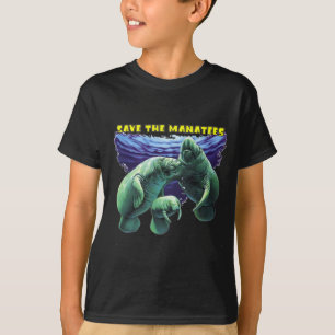 マナティーを救って下さい Tシャツ