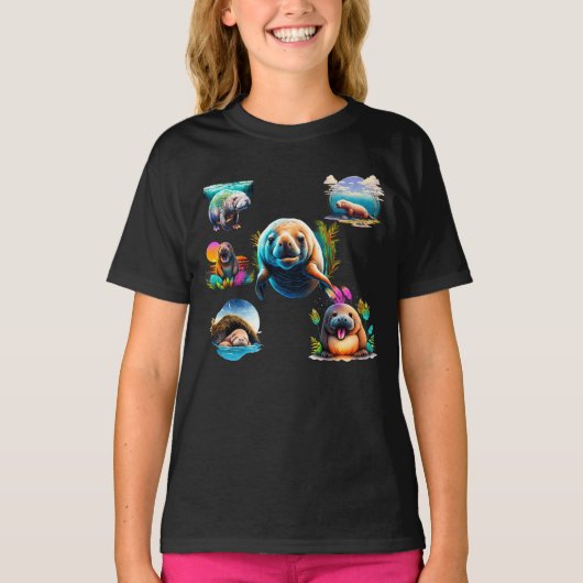 マナティーキッズ Tシャツ (正面)