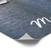 マナティー川ブラデントンFLポスター ポスター (角)