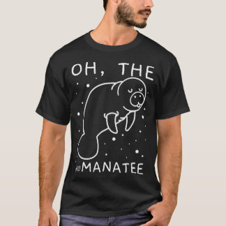 マナティー愛好家への人間の贈り物 Tシャツ
