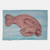 マナティー キッチンタオル (横)