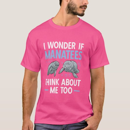 マナティー・シー・アニマル・マナティー Tシャツ (正面)