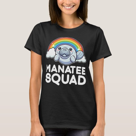 マナティー・スクワッド Tシャツ (正面)