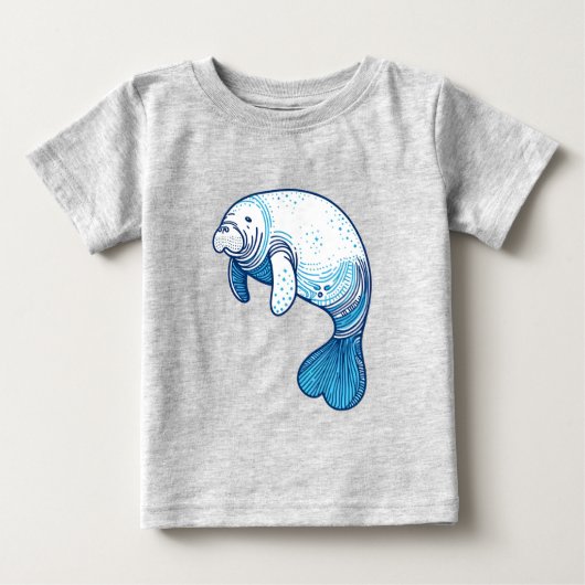 マナティー ベビーTシャツ (正面)