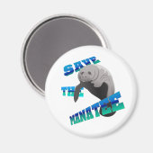 マナティー マグネット (正面/裏面)