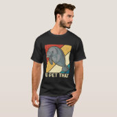 マナティー 海の牛 浮きポテト ペットマナティー Tシャツ (正面フル)