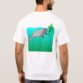 マナティー! Tシャツ (裏面)