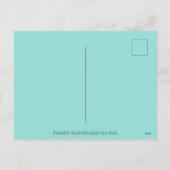 マナティーCUPID、バブル&ハートカラフルバレンタイン シーズンポストカード (裏面)