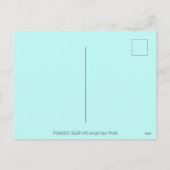 マナティーCUPID、バブル&ハートカラフルバレンタイン シーズンポストカード (裏面)