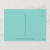 マナティーCUPID、バブル&ハートカラフルバレンタイン シーズンポストカード (裏面)