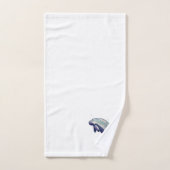 マナティ絵を描ーの水彩浴用タオルセット バスタオルセット (ハンドタオル)