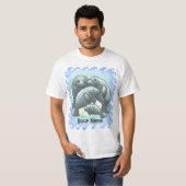 マナティTシャツ Tシャツ (正面フル)