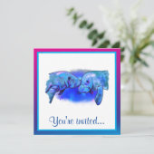 マナテスハッピーバースデー 招待状 (スタンド正面)