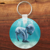 マナテーススイミング キーホルダー (正面)