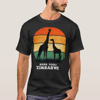 マナプールズジンバブエ・キリン・サファリ国立公園G Tシャツ