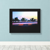 マナマの伊達木 キャンバスプリント (インサイチュ (ウッドフロア))