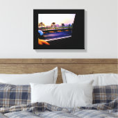 マナマの伊達木 キャンバスプリント (インサイチュ (寝室))