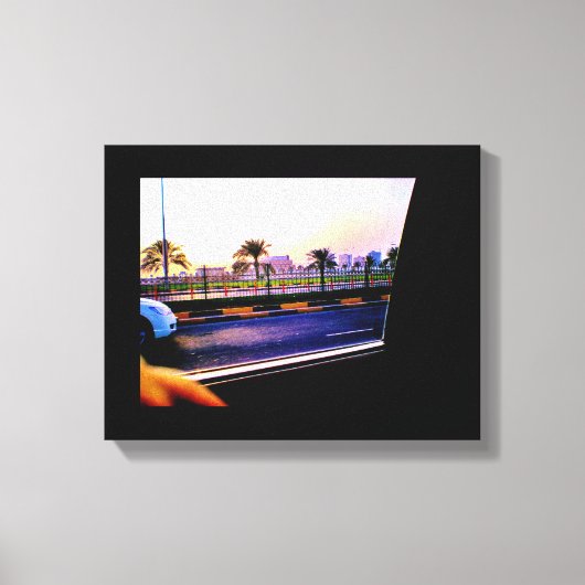 マナマの伊達木 キャンバスプリント (正面)