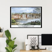 マナユンクリプカズミルズフィラデルフィアPAプリント ポスター (ホームオフィス)