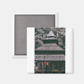 マナリのハディンバ寺院 マグネット (正面/裏面)