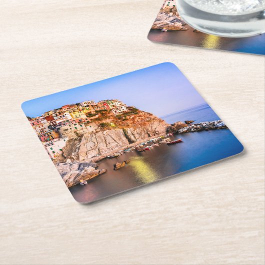 マナロライタリア スクエアペーパーコースター (アングル)