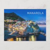 マナロラチンクテッレラスペツィアイタリアパノラマ シーズンポストカード (正面)