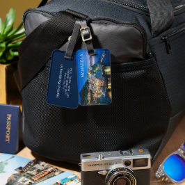 マナロラチンクテッレラスペツィアイタリアパノラマ ラゲッジタグ