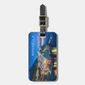 マナロラチンクテッレラスペツィアイタリアパノラマ ラゲッジタグ (正面縦)