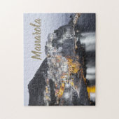 マナロラチンクテッレリグーリアイタリアファインアートギフト ジグソーパズル (縦)