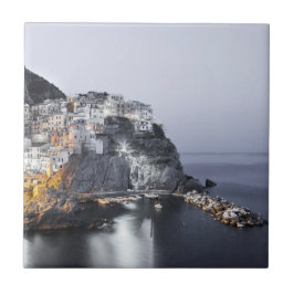 マナロラチンクテッレリグーリアイタリアファインアートギフト タイル