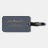 マナロラチンクテッレリグーリアイタリアファインアートギフト ラゲッジタグ (裏面横)