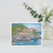 マナローラ – イタリア – CINQUE TERRE – ビュー –  ポストカード (スタンド正面)