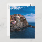 マナローラ、シニョクなテレ。イタリア ポストカード (正面/裏面)