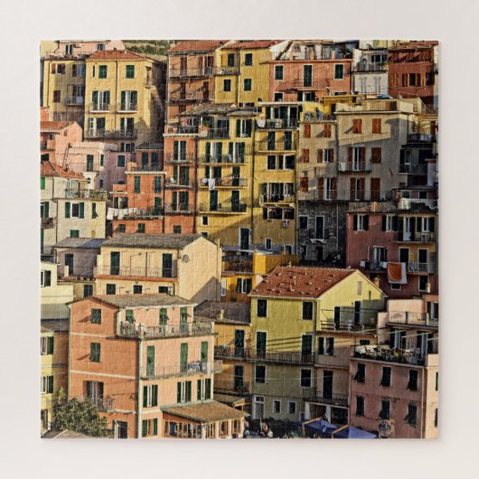 マナローラ – Italia - Cinque Terre - 20x20 - 676 pc ジグソーパズル (縦)
