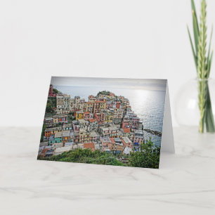 マナローラ – The Cinque Terre – イタリアのグリーティングカード カード