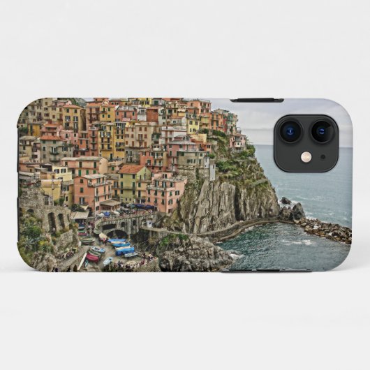 マナローラ – The Cinque Terre – イタリア – iPhone Case-Mate iPhoneケース (裏面(横))