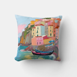 マナローラCinque Terre Liguriaイタリア欧州 クッション