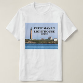 マナンの小さい灯台、メインのTシャツ Tシャツ