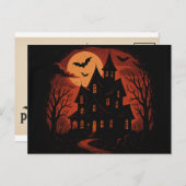 マナーからの幽霊のよく出る挨拶 ポストカード (正面/裏面)