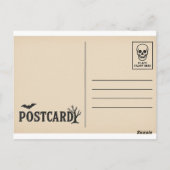 マナーからの幽霊のよく出る挨拶 ポストカード (裏面)