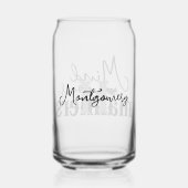 マナーを守る南引用文スタイリッシュ脚本 ガラス缶 (裏面)