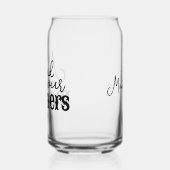 マナーを守る南引用文スタイリッシュ脚本 ガラス缶 (左)