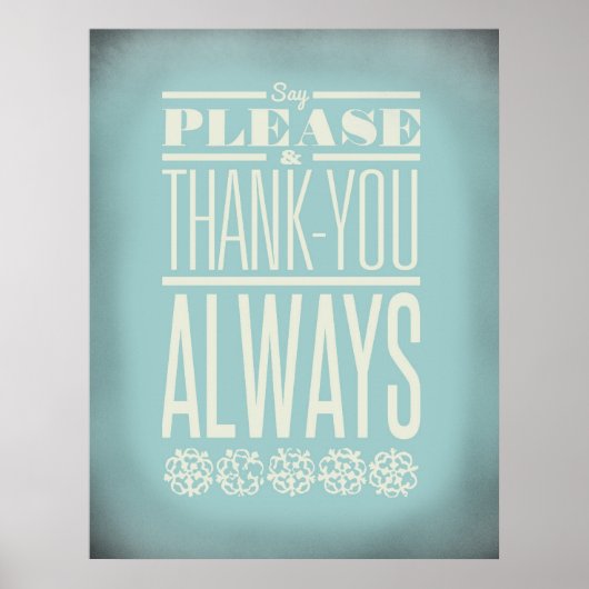 マナーを守る ポスター (正面)