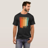 マナーマのスカイライン Tシャツ (正面フル)