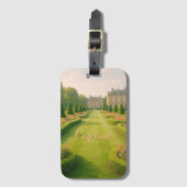 マナーラッパーソナライズされたグかわいらしタグ ラゲッジタグ (正面縦)