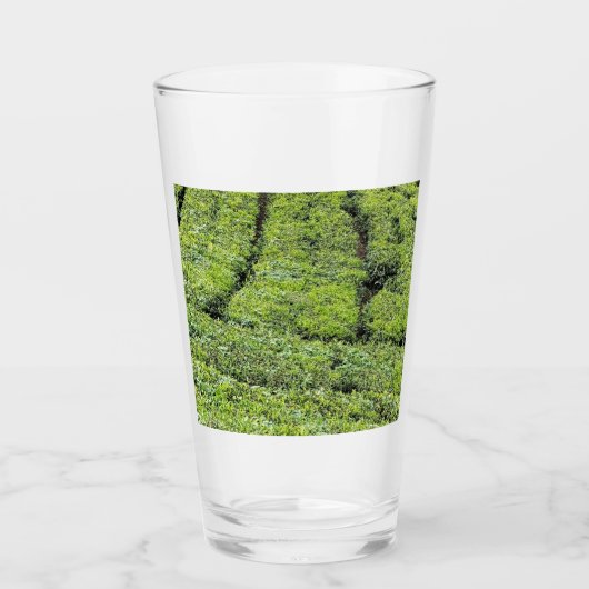 マナールの茶園で タンブラーグラス (正面)