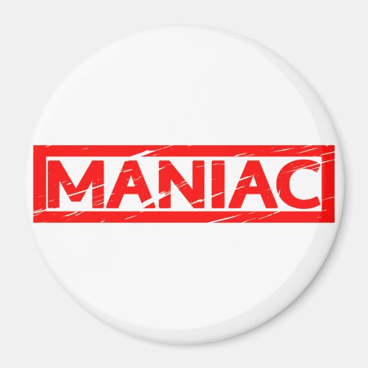 マニアックスタンプ マグネット (正面)