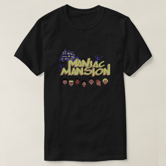 マニアックマンション Tシャツ (デザイン正面)