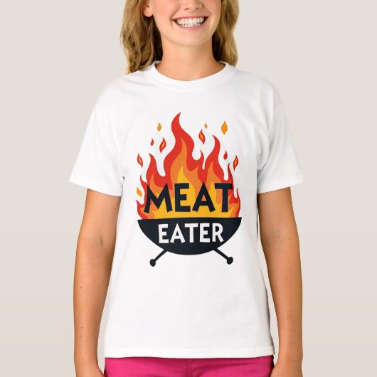 マニアックBBQエプロン Tシャツ (正面)