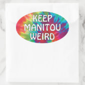 マニウ保ト風変わり春コロラド 楕円形シール (バッグ)